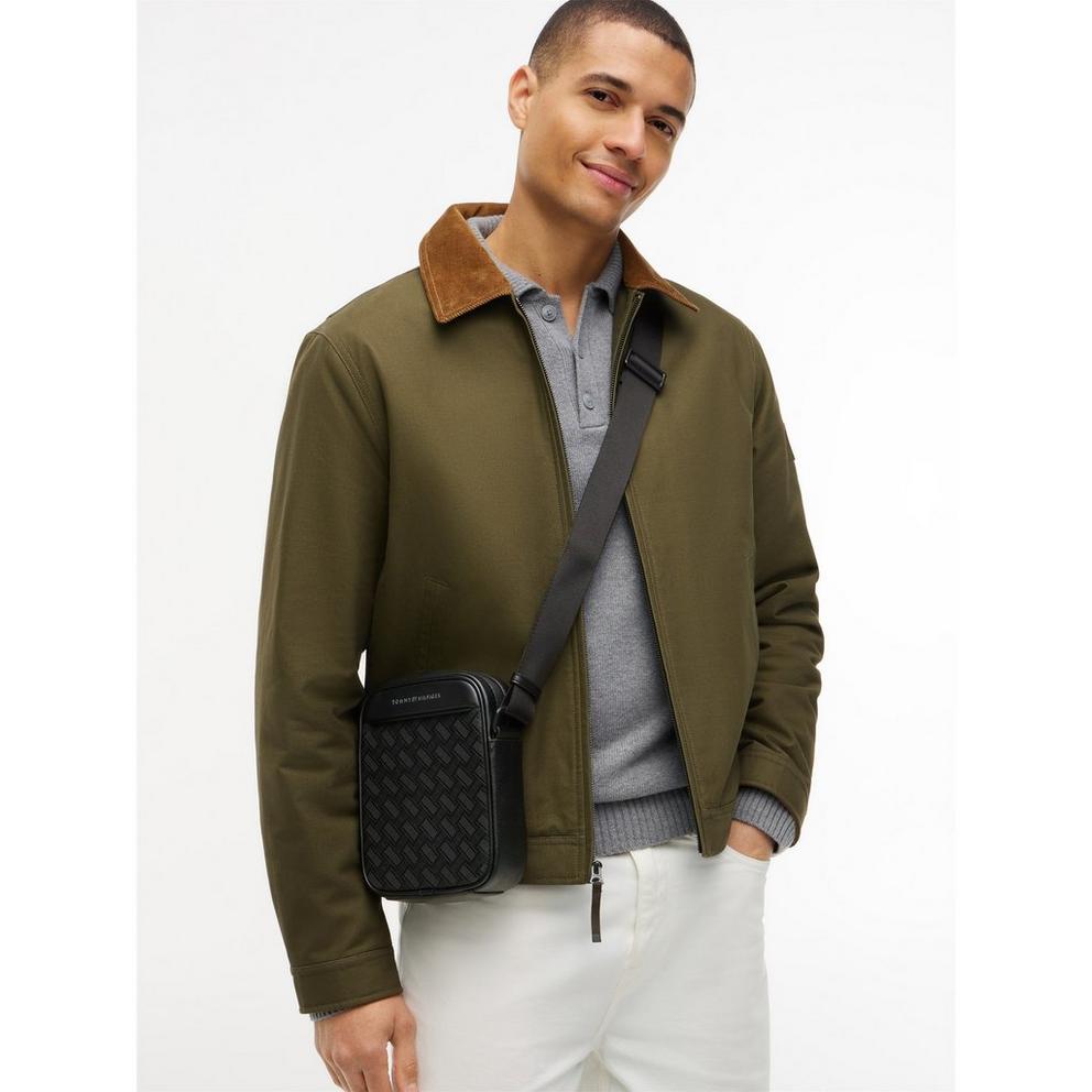 Tommy Hilfiger Modern Monogram Reporter Bag