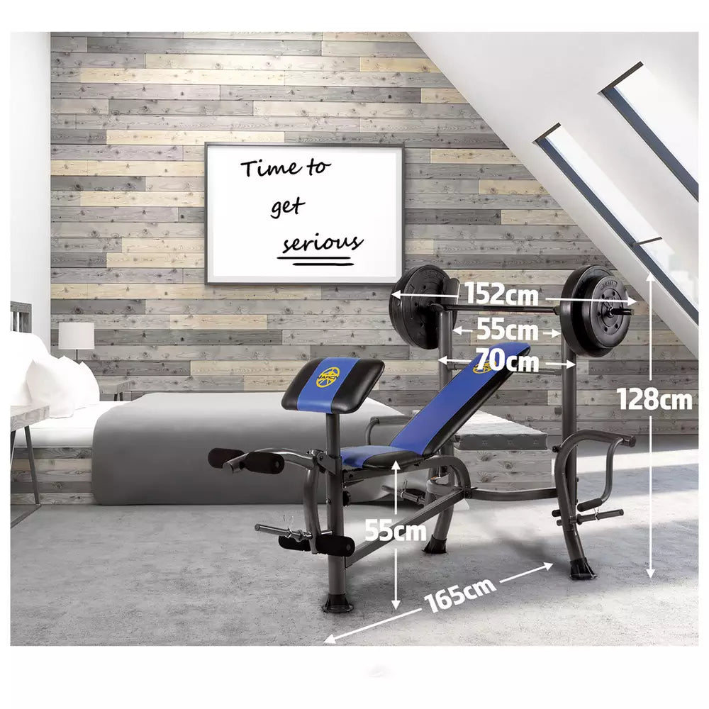 Marcy Starter Bench- 36kg Weight Set