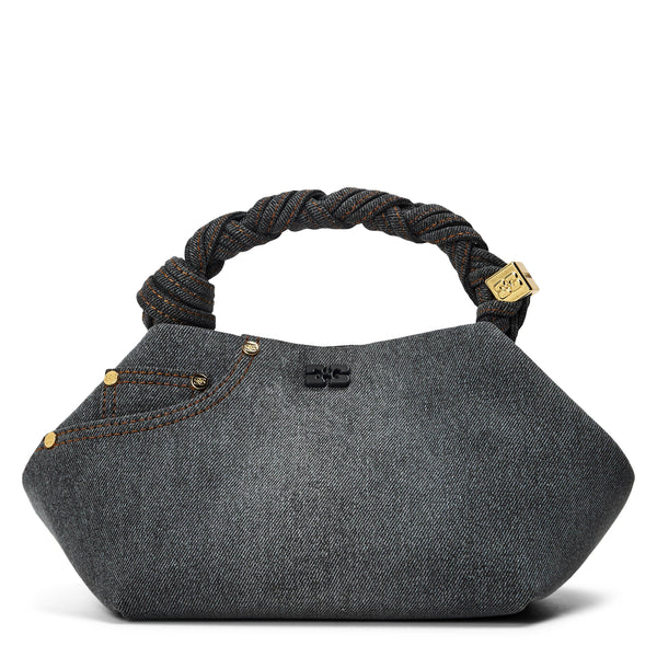 Ganni Women's Small Denim Hobo Bag