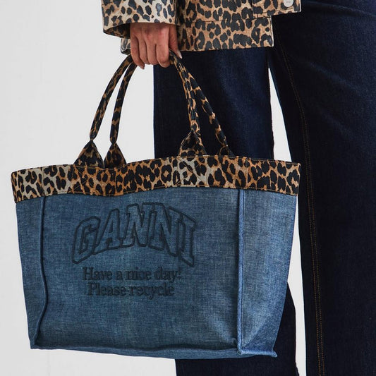 Ganni Women's Medium Shopper Tote Bag