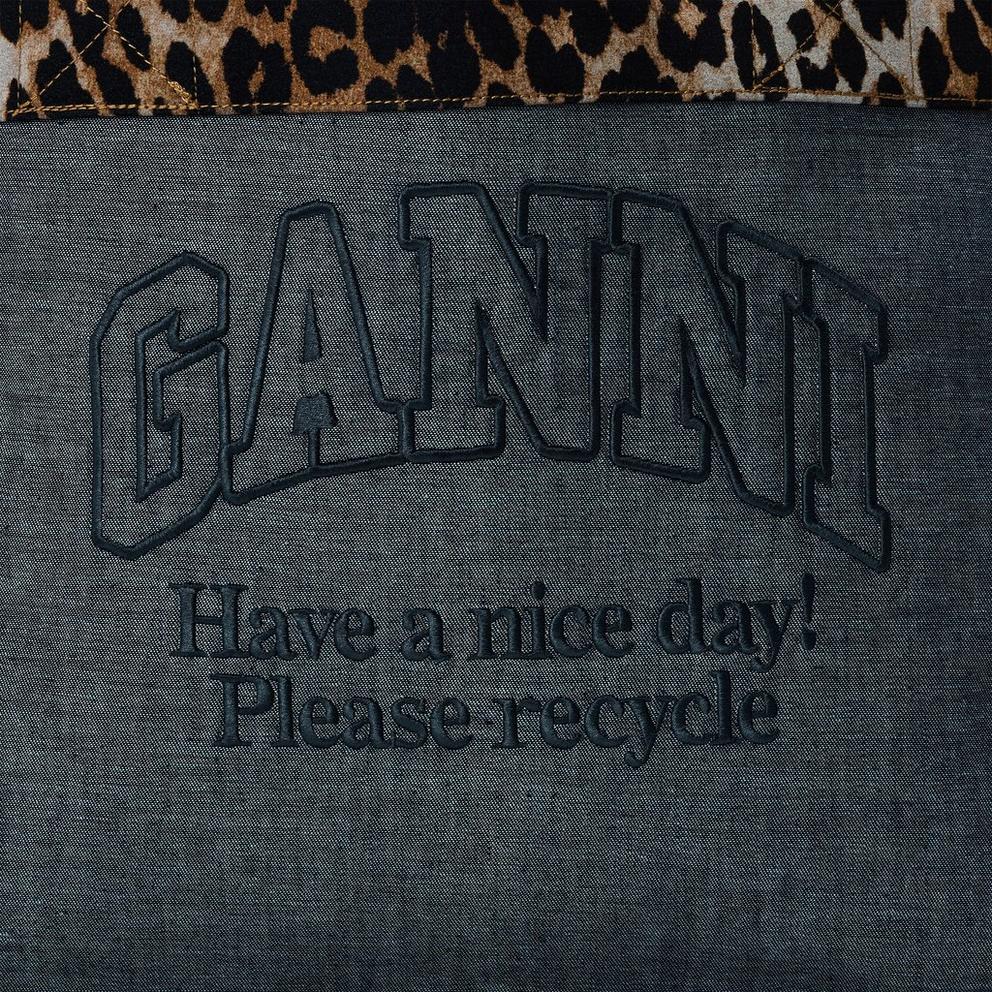 Ganni Women's Medium Shopper Tote Bag