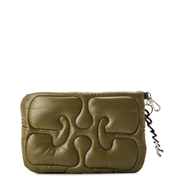 Ganni Women's Quilted Pouch