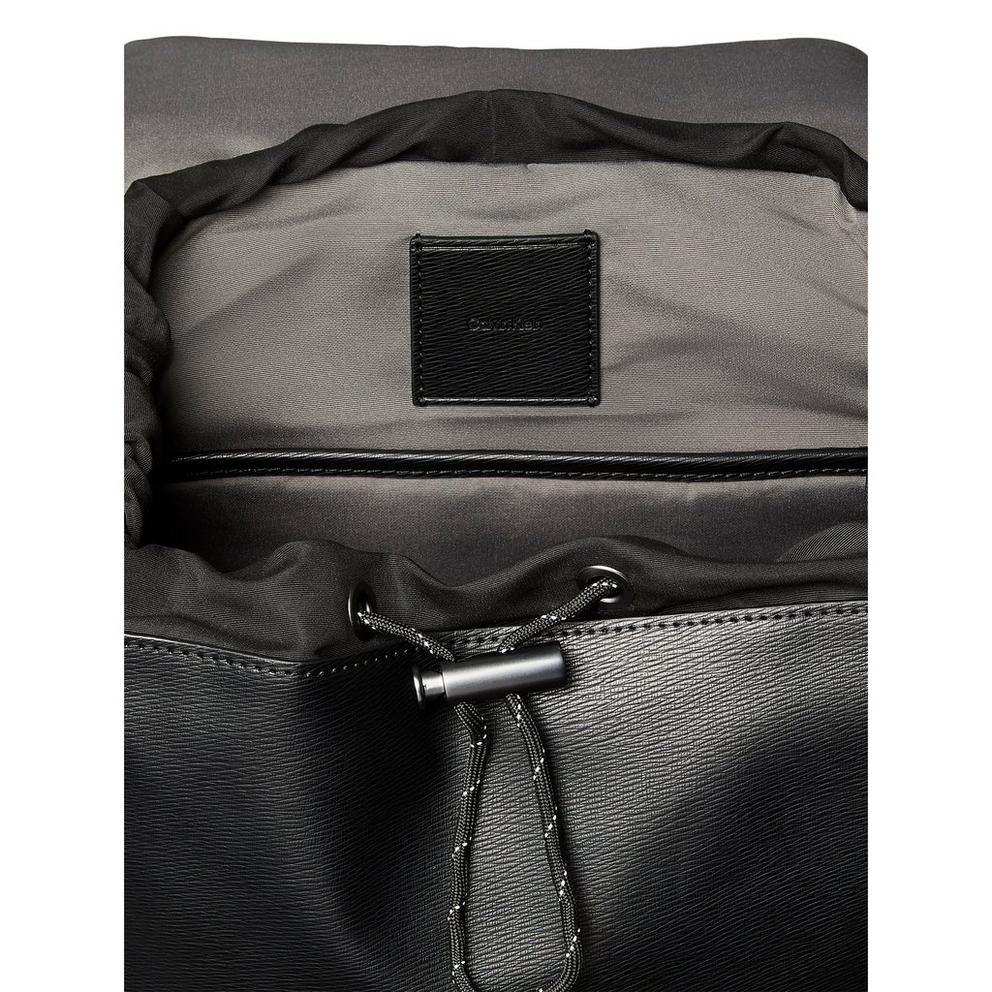 Calvin Klein Emblem Flap Backpack