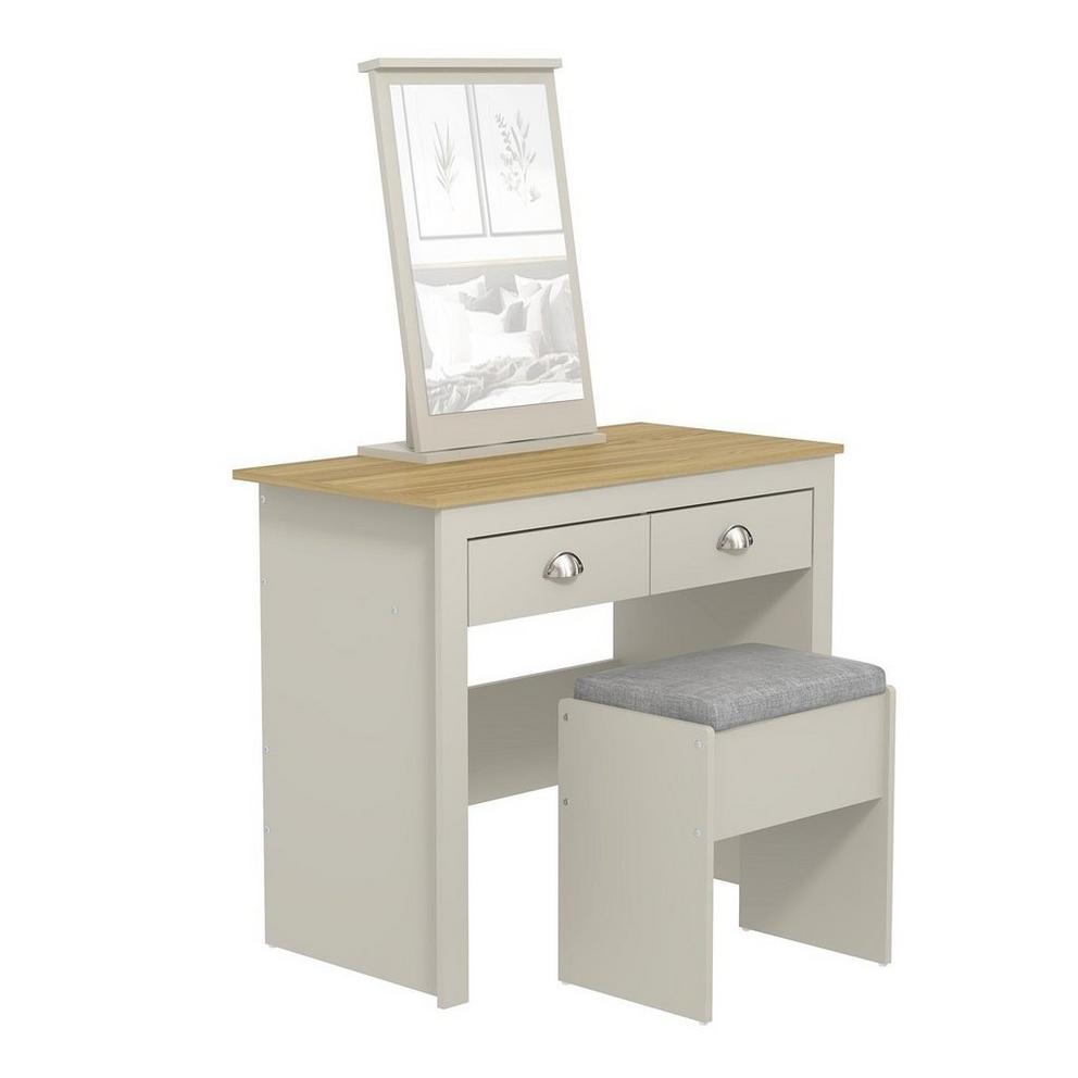 Lancaster 2 Drawer Dressing Table Set
