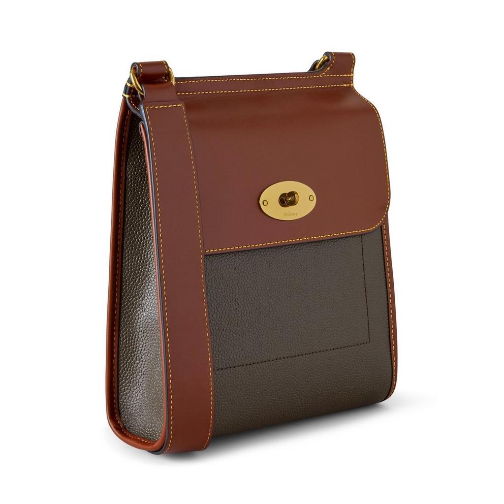 Mulberry Antony Eco Scotchgrain & Leather Satchel