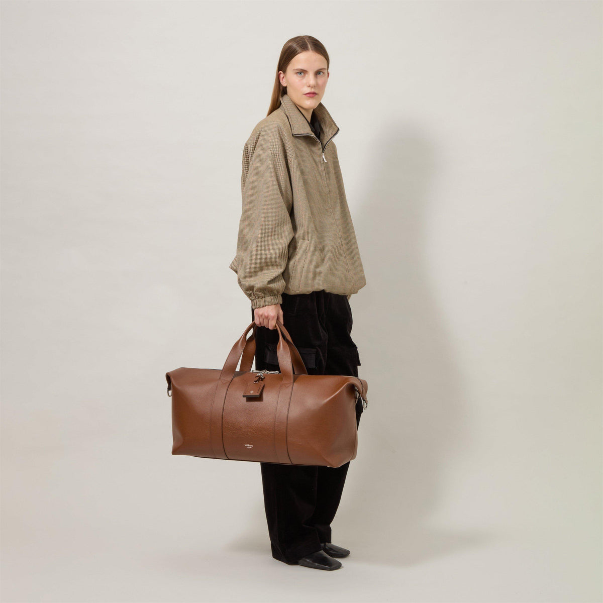Mulberry Heritage Medium Leather Clipper