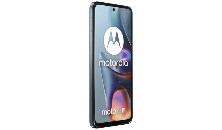 SIM Free Motorola e15 64GB Mobile Phone - Misty Blue