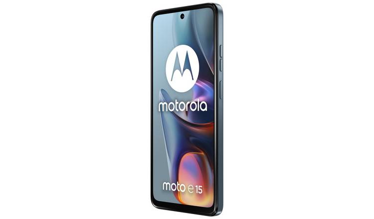 SIM Free Motorola e15 64GB Mobile Phone - Misty Blue