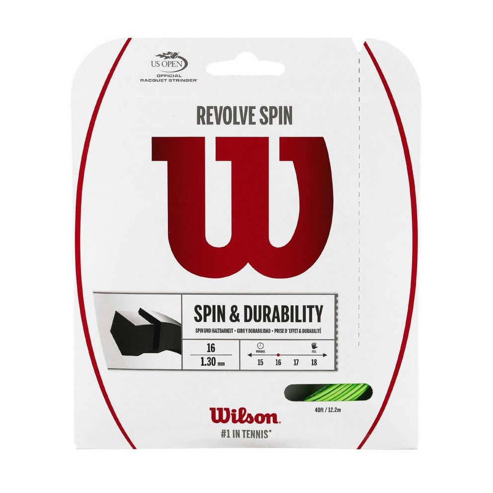 Wilson Revolve Spin 16 Tennis Racket Strings
