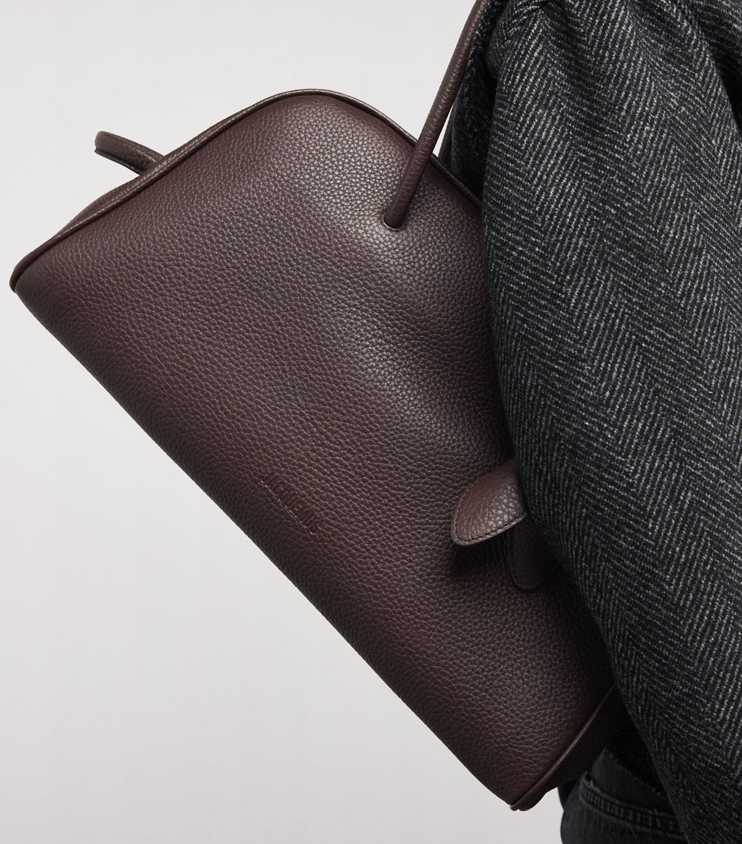 Jacquemus Leather Turismo Top-Handle Bag