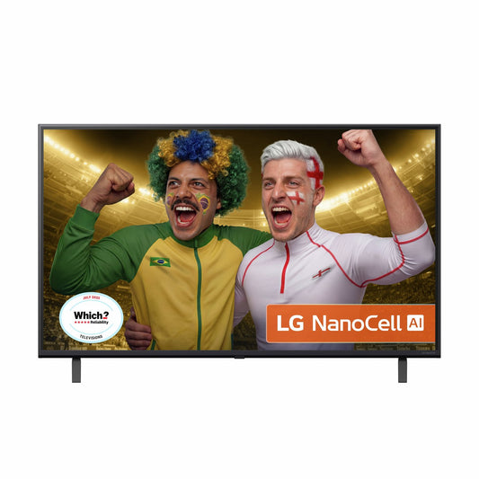 LG 43 Inch 43NANO80A6B Smart 4K UHD HDR NanoCell TV