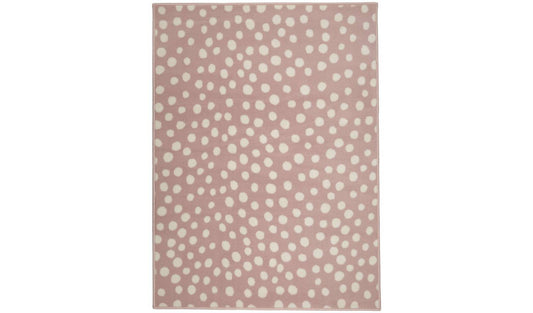 Homemaker Spot Pink Cut Pile Rug - 160x230cm