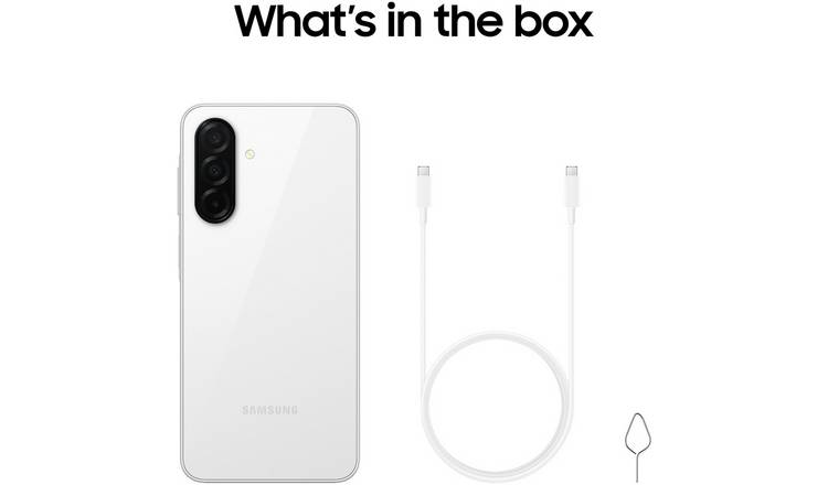 SIM Free Samsung Galaxy A26 5G 256GB AI Mobile Phone - White