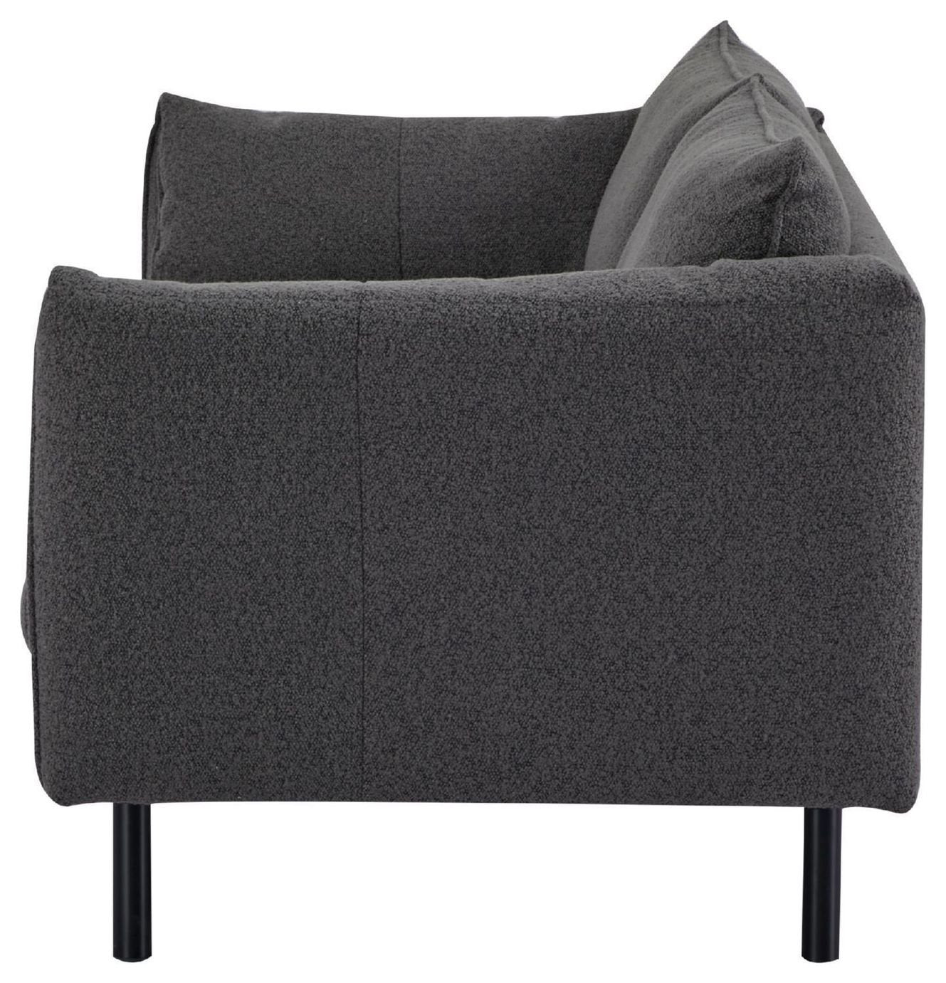 Habitat Betsy Boucle 3 Seater Sofa in a Box - Grey