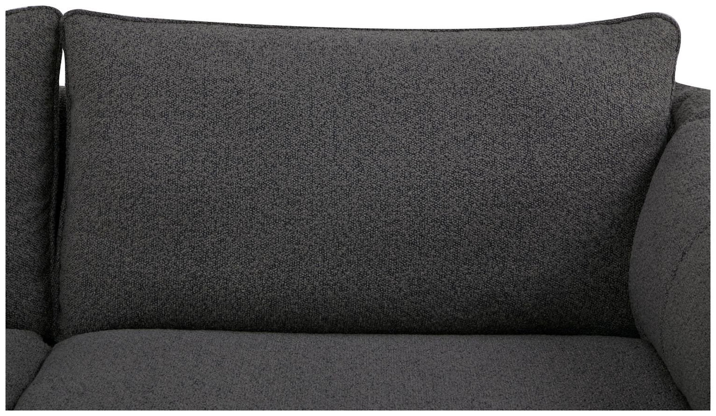 Habitat Betsy Boucle 3 Seater Sofa in a Box - Grey