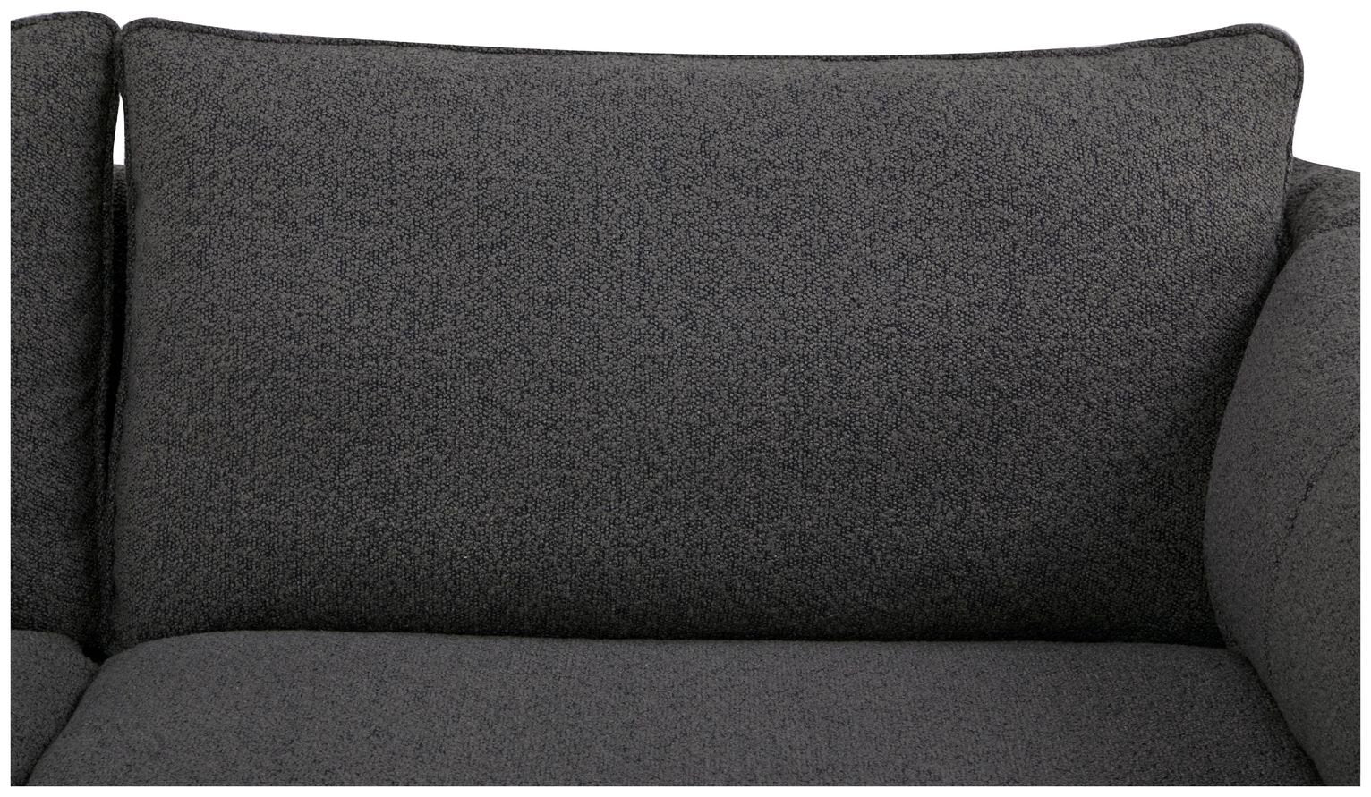 Habitat Betsy Boucle 3 Seater Sofa in a Box - Grey