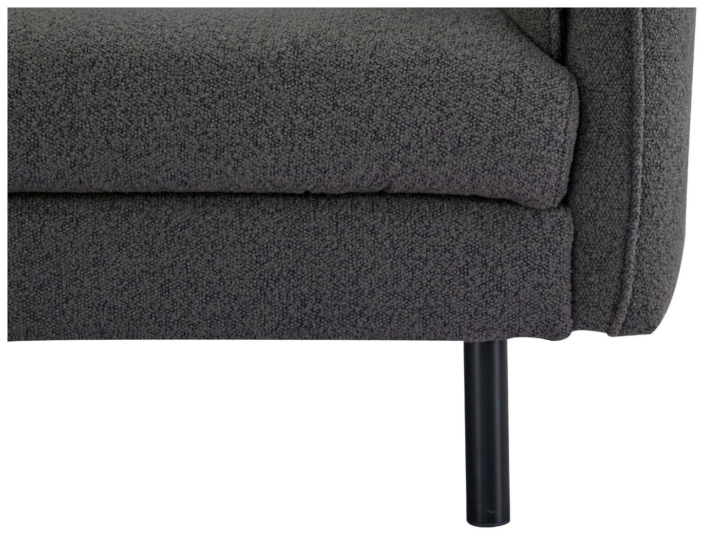Habitat Betsy Boucle 3 Seater Sofa in a Box - Grey
