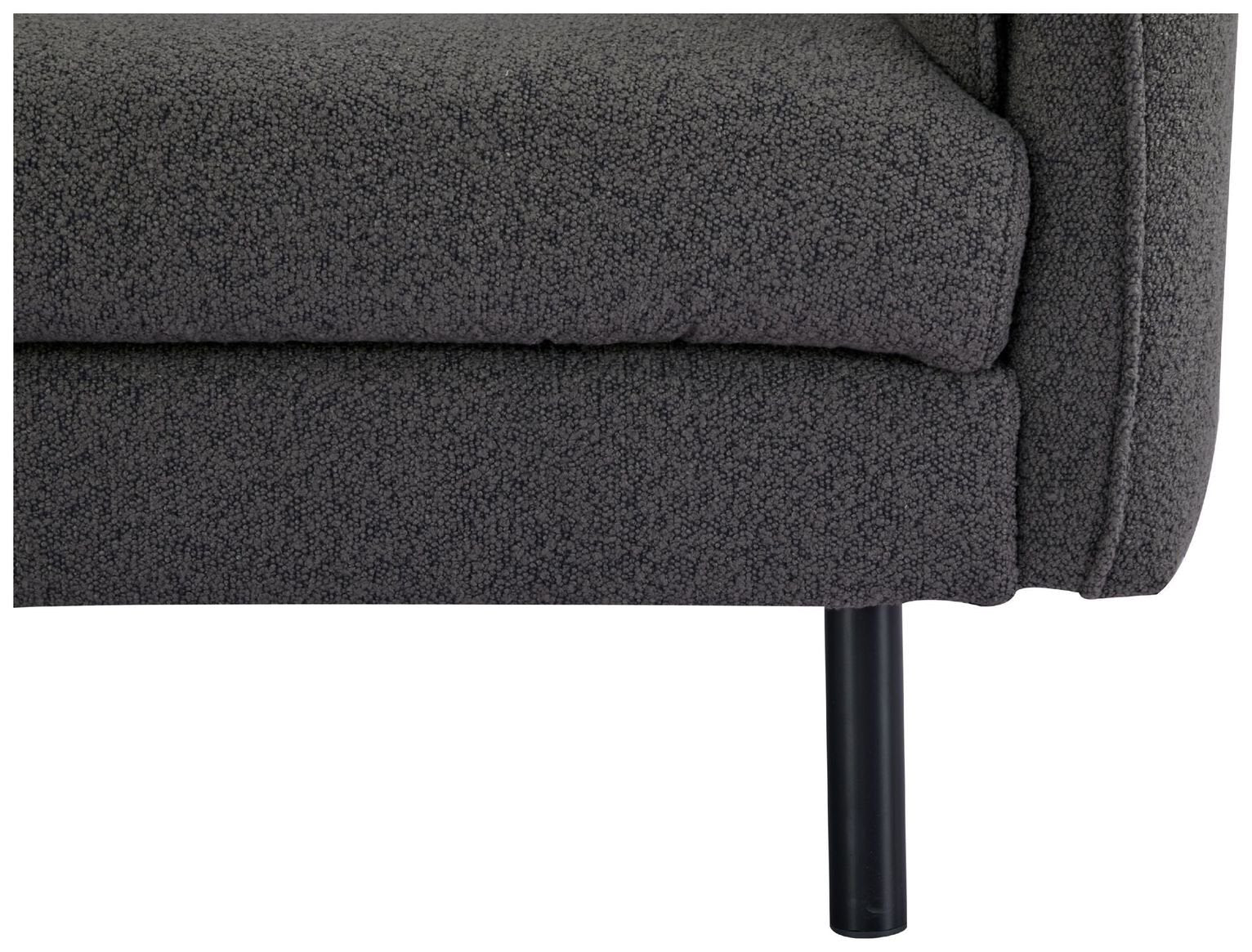 Habitat Betsy Boucle 3 Seater Sofa in a Box - Grey