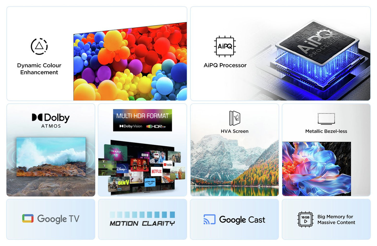 TCL 43 Inch 43V6C-UK Smart 4K UHD HDR LED TV