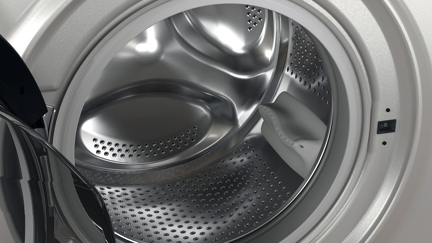 Hotpoint NSWM846GGUK 8KG 1400 Spin Washing Machine-Graphite