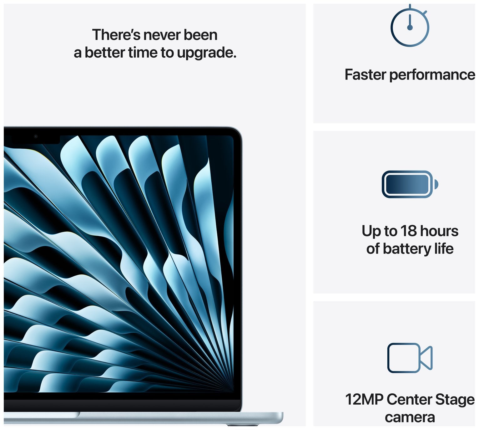 Apple MacBook Air 2025 13.6in M4 16GB 256GB - Sky Blue