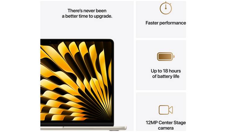 Apple MacBook Air 2025 13.6in M4 16GB 256GB - Starlight