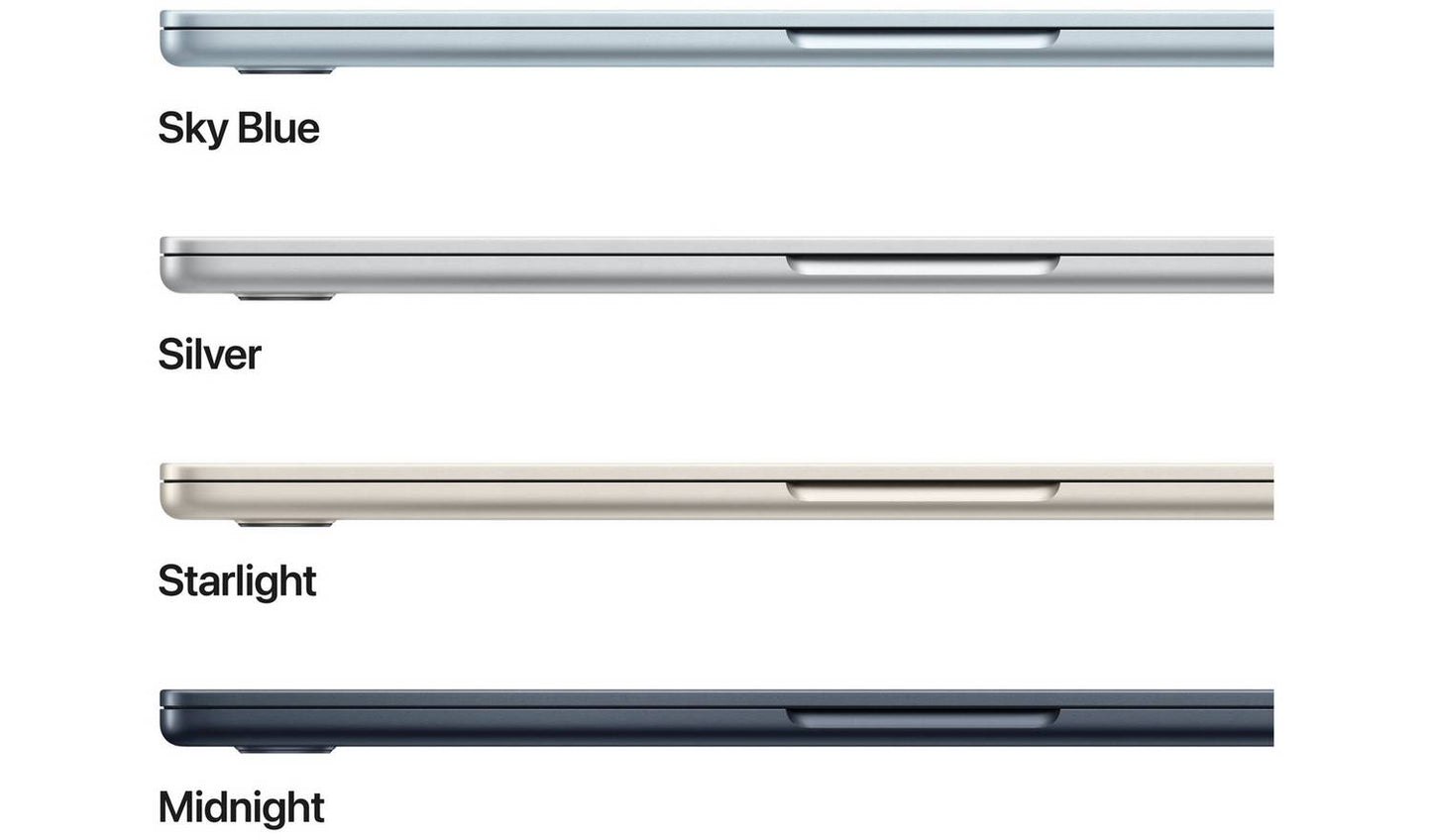 Apple MacBook Air 2025 13.6in M4 16GB 512GB - Sky Blue