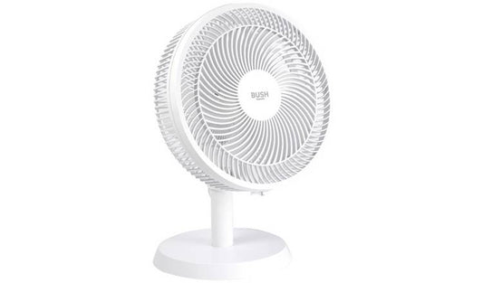 Bush White Desk Fan - 12 Inch