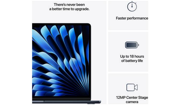 Apple MacBook Air 2025 15.3in M4 16GB 256GB - Midnight
