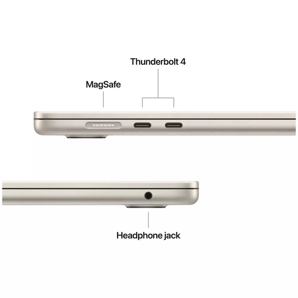 Apple MacBook Air 2025 15.3in M4 16GB 256GB - Starlight