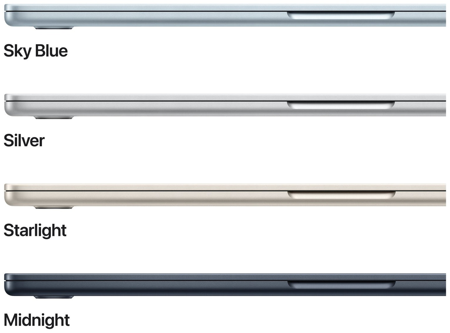 Apple MacBook Air 2025 15.3in M4 16GB 512GB - Midnight