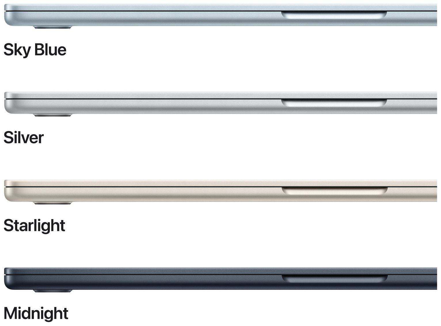 Apple MacBook Air 2025 15.3in M4 16GB 512GB - Midnight