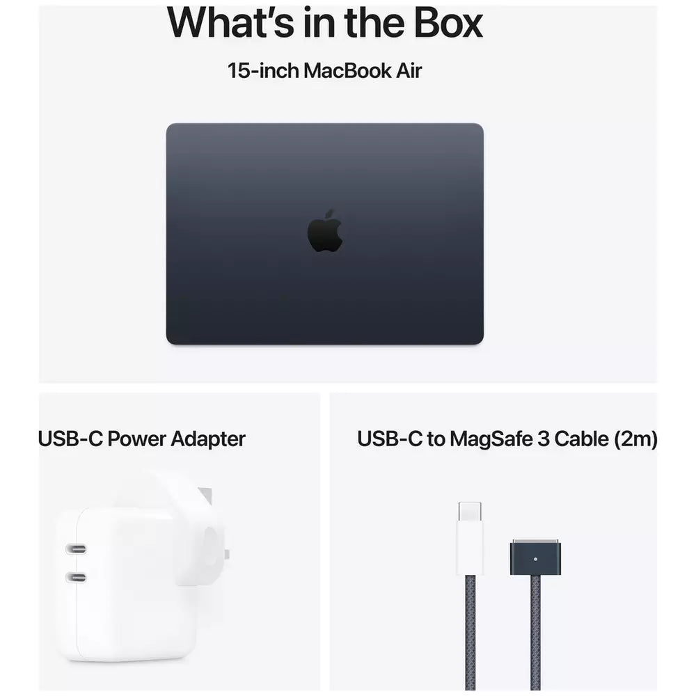 Apple MacBook Air 2025 15.3in M4 24GB 512GB - Midnight