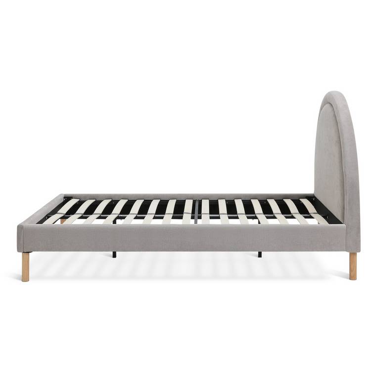 Habitat Sol Double Fabric Bed Frame - Grey