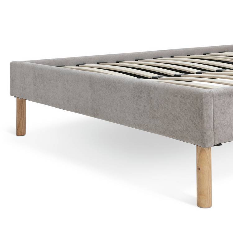 Habitat Sol Double Fabric Bed Frame - Grey