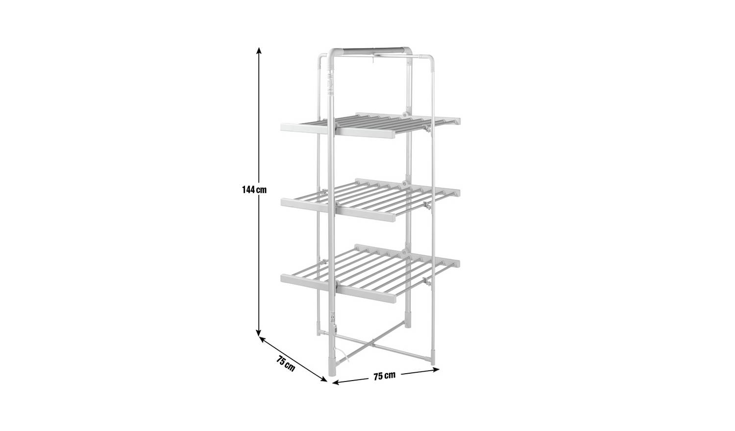 Argos Home 21m 3 Tier Heated Airer