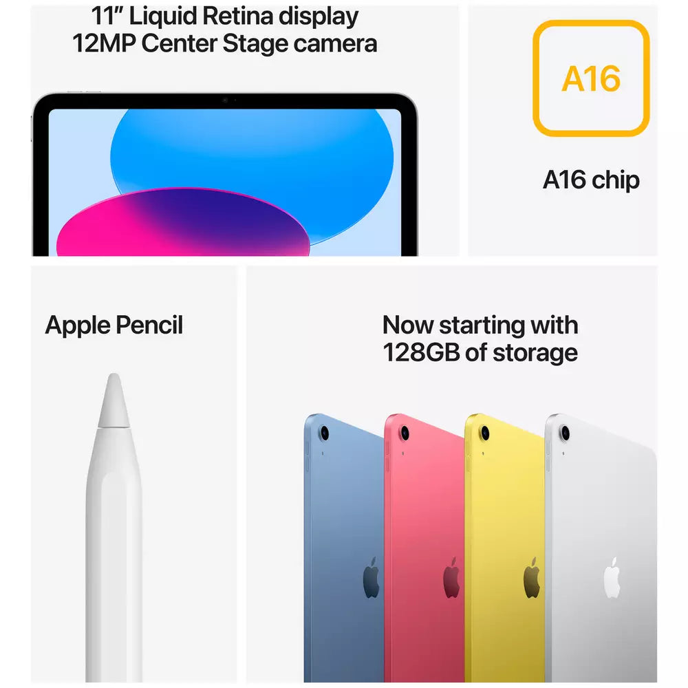 Apple iPad 2025 11 Inch Wi-Fi 128GB - Blue