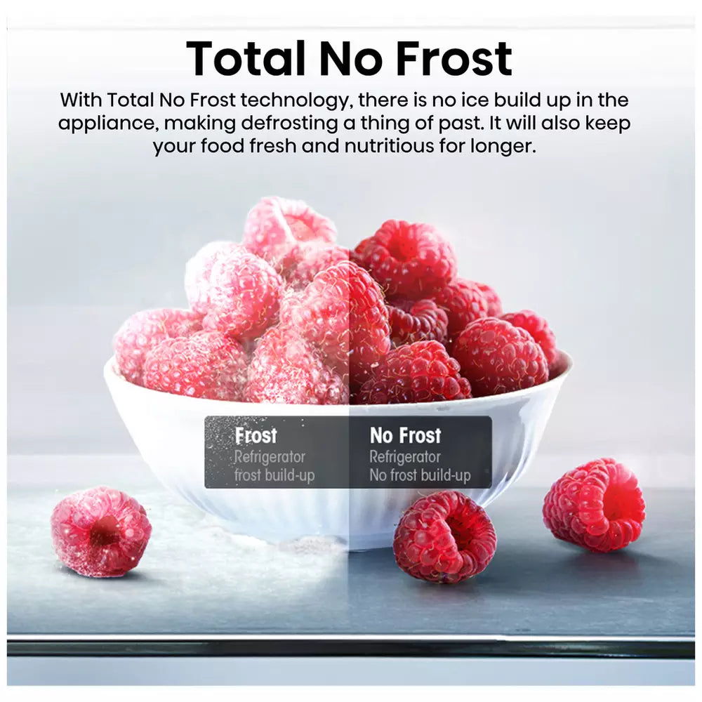 Hisense RS694N4ICE Fridge Freezer - Stainless Steel