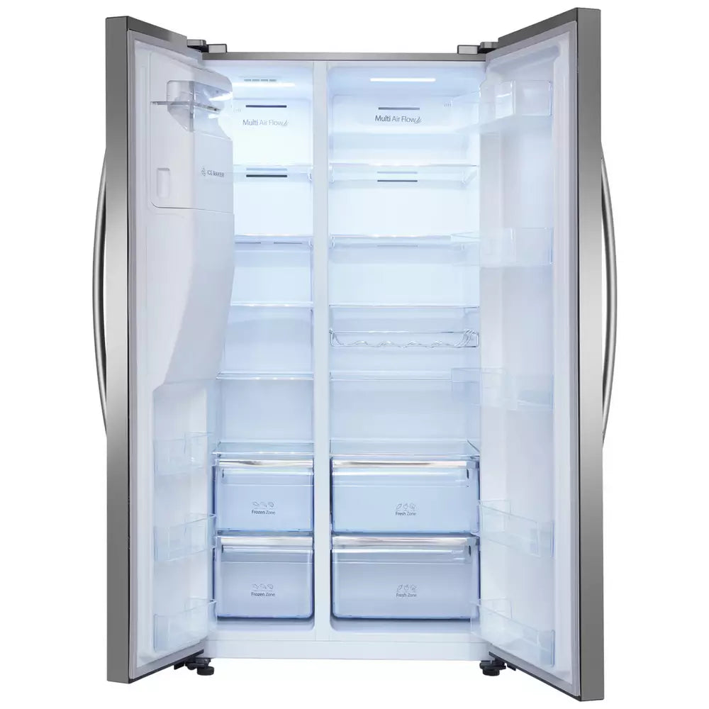 Hisense RS694N4ICE Fridge Freezer - Stainless Steel