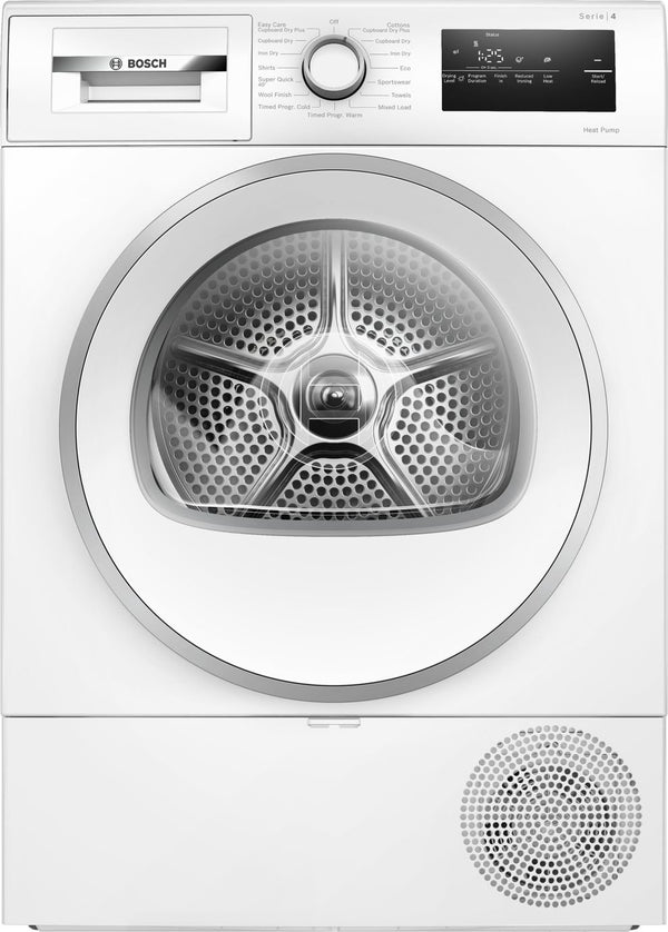 Bosch WTH85226GB 8kg Heat Pump Tumble Dryer - White