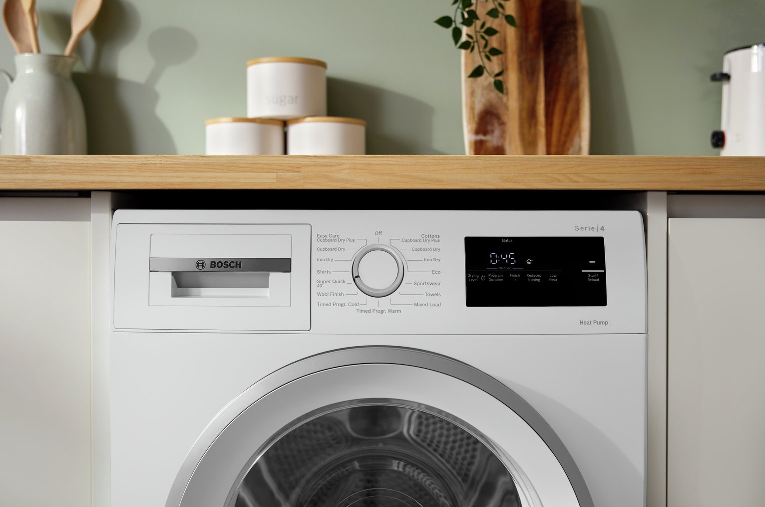 Bosch WTH85226GB 8kg Heat Pump Tumble Dryer - White