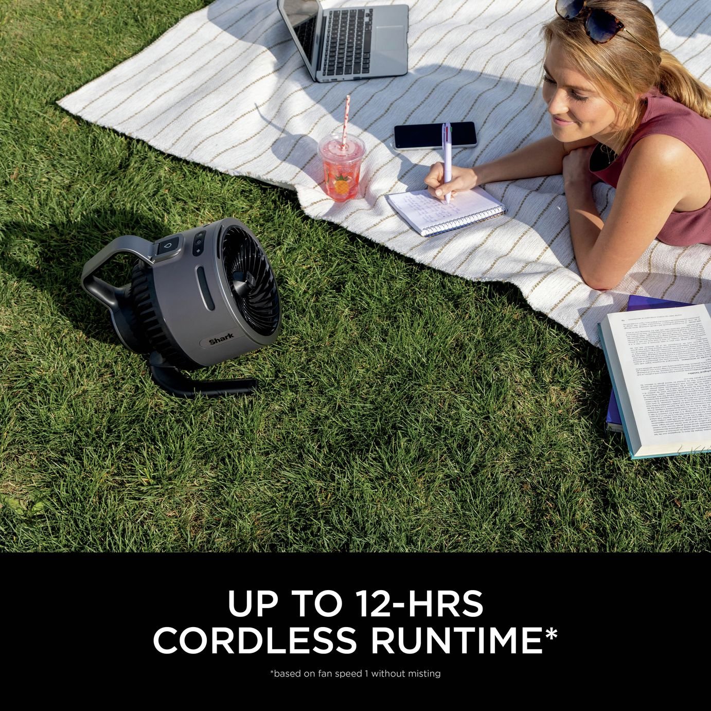 Shark FlexBreeze Portable Desk Fan - 6 Inch