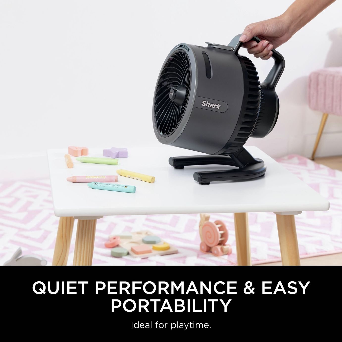 Shark FlexBreeze Portable Desk Fan - 6 Inch