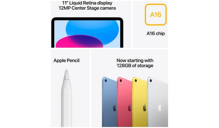 Apple iPad 2025 11 Inch Wi-Fi 256GB - Silver