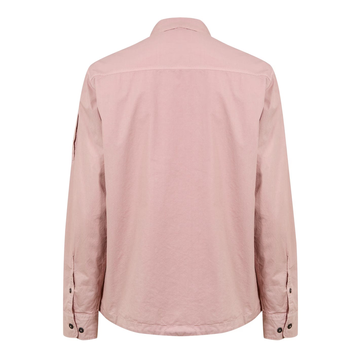 Men's Gabardine Lens Cotton Long Sleeve Overshirt