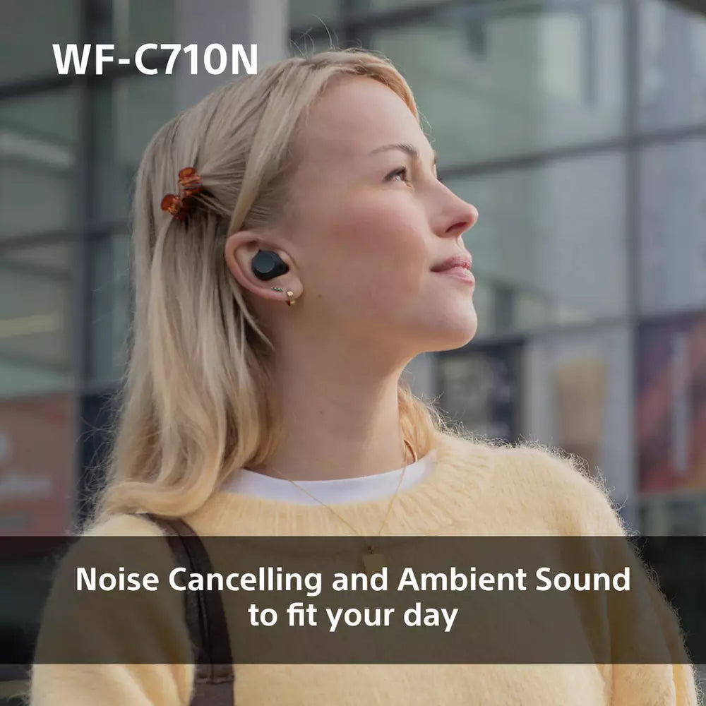 Sony WF-C710N In-Ear True Wireless Earbuds - Black