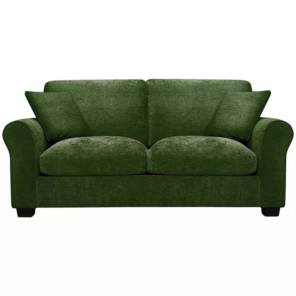 Argos Home Taylor Fabric Small Double Sofa Bed - Green