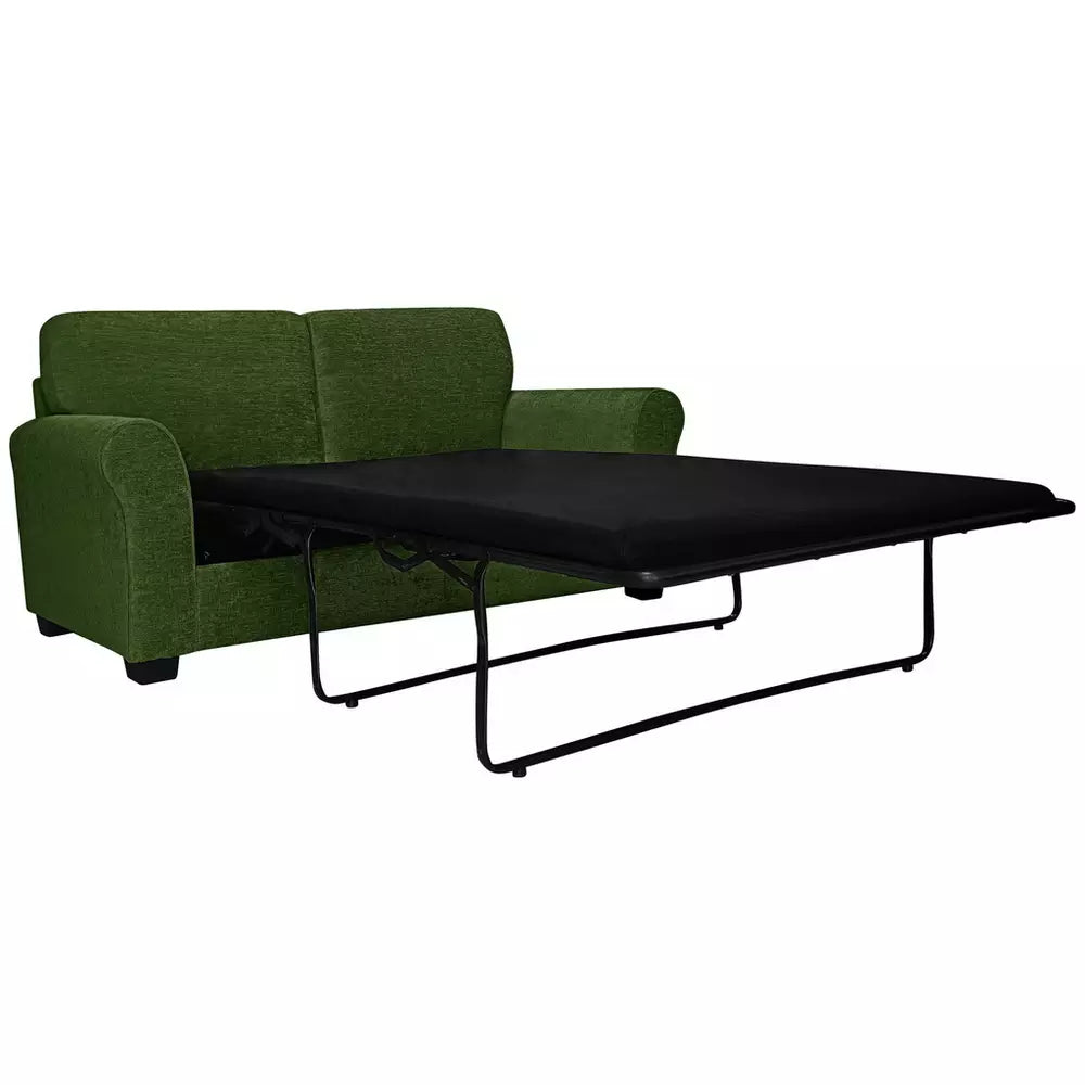 Argos Home Taylor Fabric Small Double Sofa Bed - Green