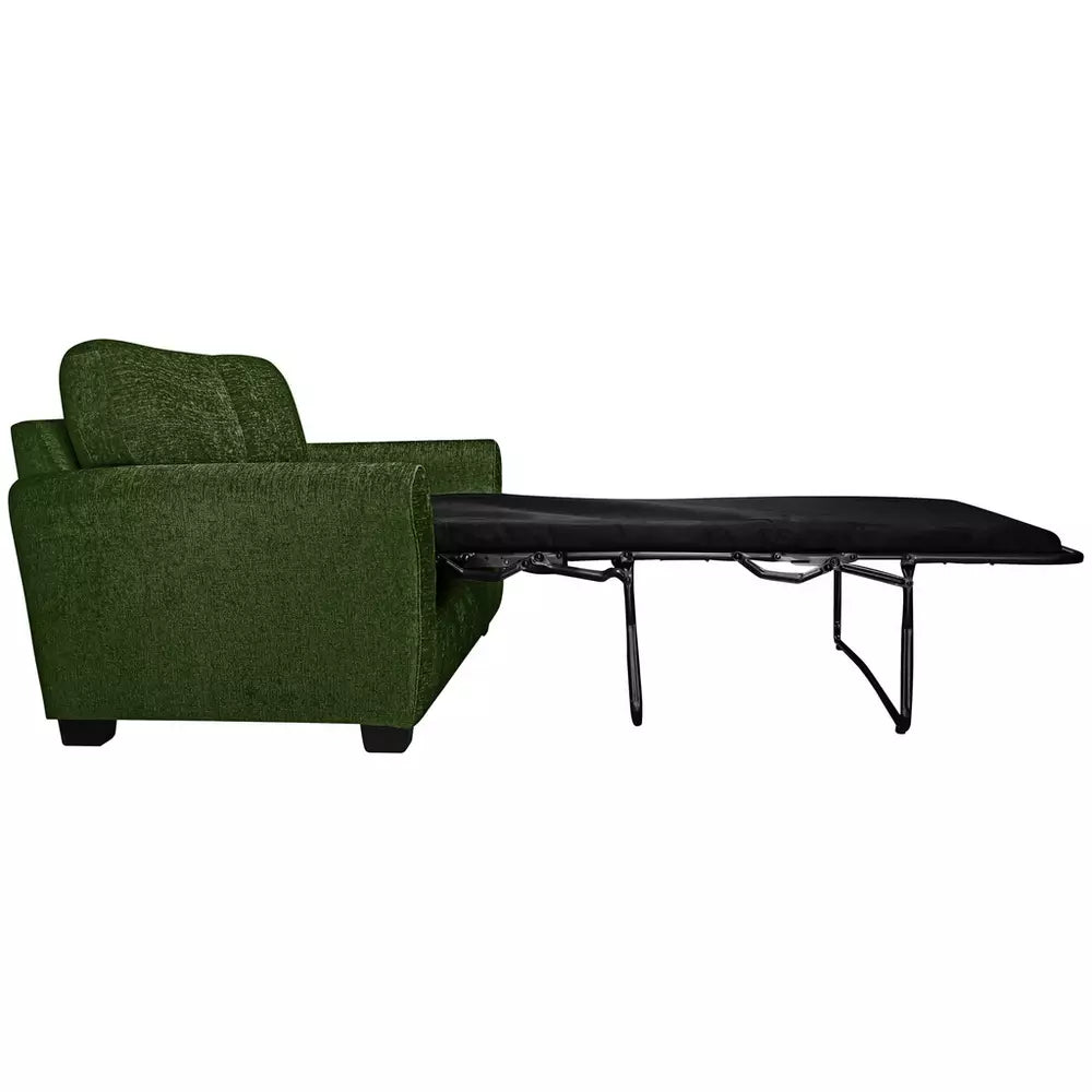 Argos Home Taylor Fabric Small Double Sofa Bed - Green