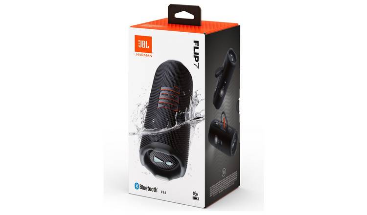 JBL Flip 7 Portable Bluetooth Speaker - Black